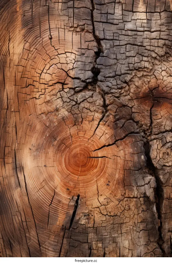 Cracked Tree Stump
