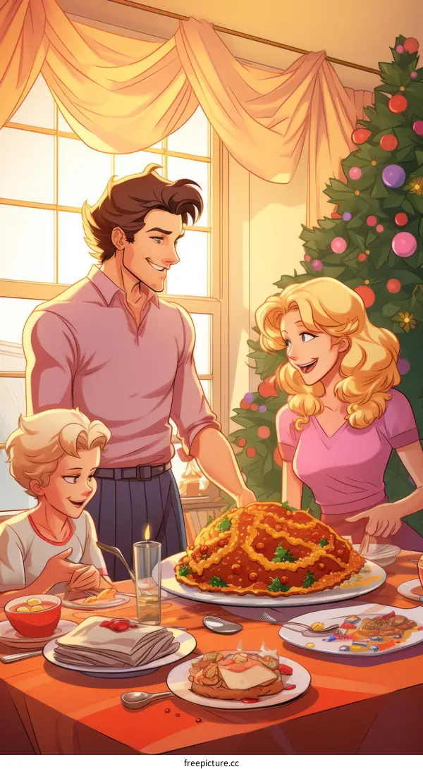 Christmas Family Dinner: Celebrating Togetherness