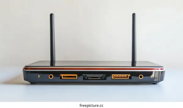 Modern Wireless Router Technology Device