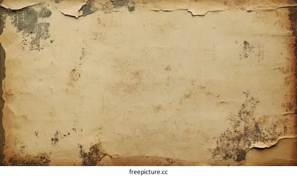 Aged Vintage Paper Texture Background