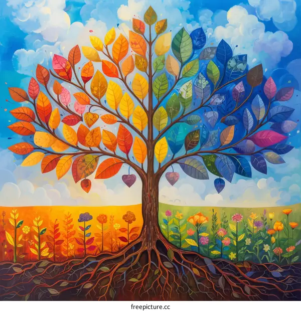 A Tree of Many Colors