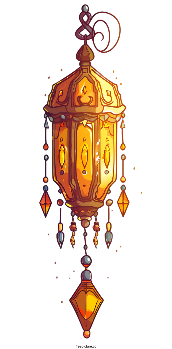 [Transparent Background PNG]Decorative Ornamental Hanging Lantern