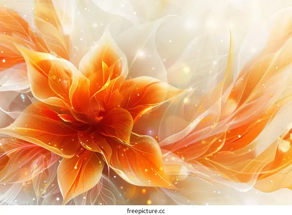 Golden Flower of Hope and Happiness