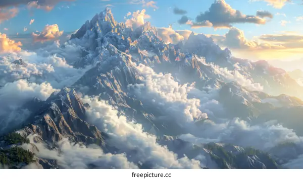 Majestic Mountain Peaks