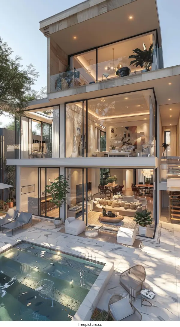 Modern, Chic Home: The Epitome of Urban Luxury