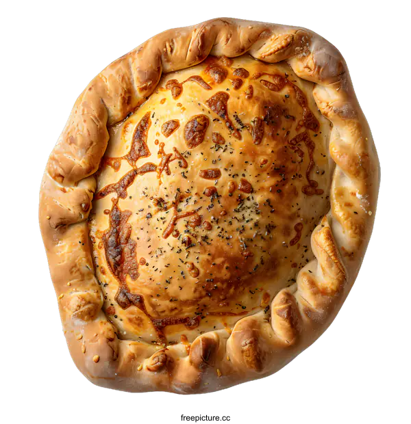 [Transparent Background PNG]A delicious-looking pizza sits on a white background.