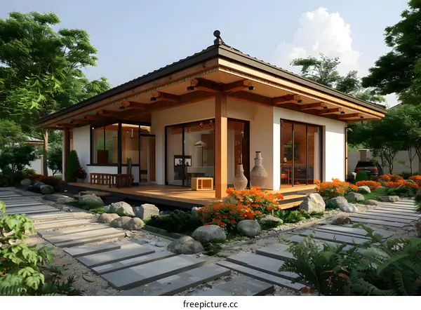 japanese style house exterior