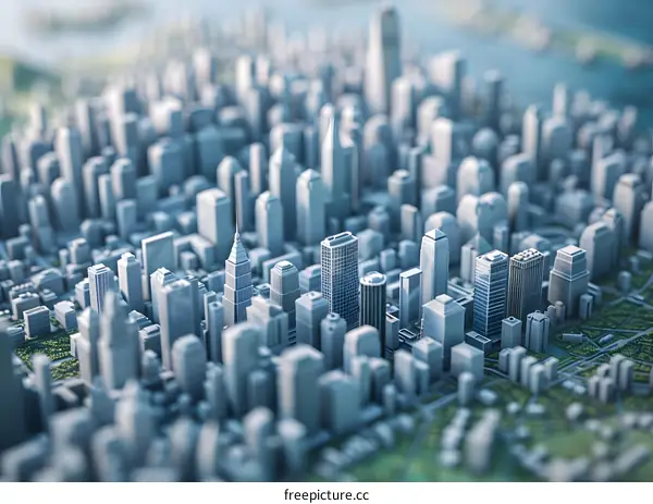 Cityscape in Miniature