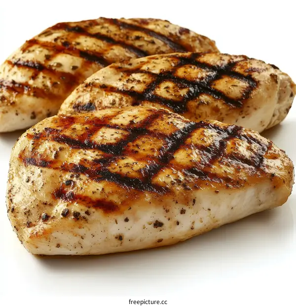 Grilled Chicken Breast Close-up