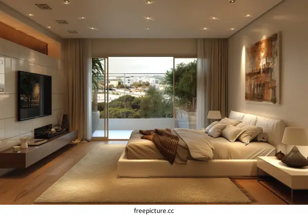 Modern Minimalist Bedroom Interior Design