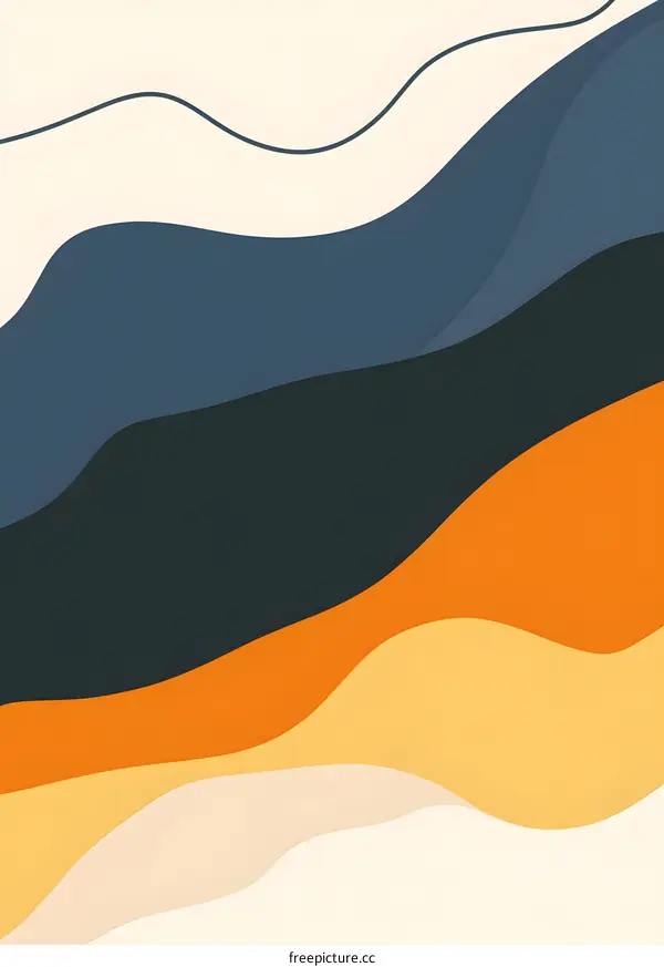 Abstract Art Minimalist Background