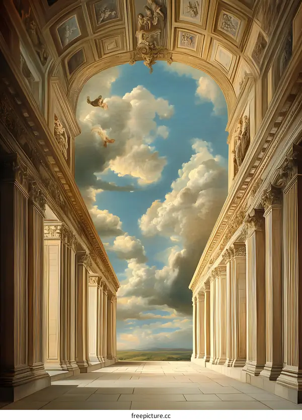 Classical Columns with a View of the Sky