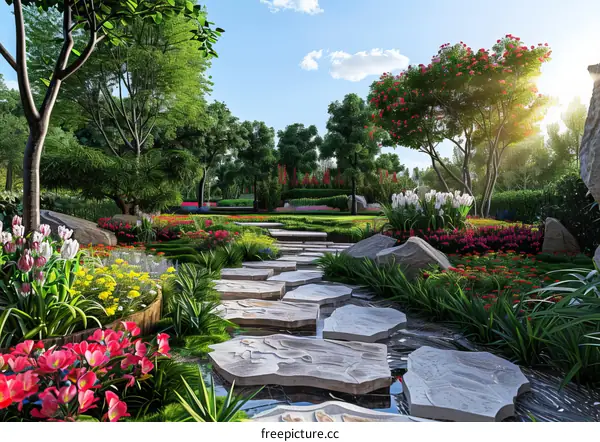 Landscape Design Visualization and Construction