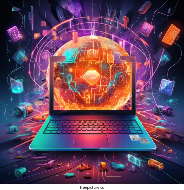 Laptop and IoT: Connecting the Digital World