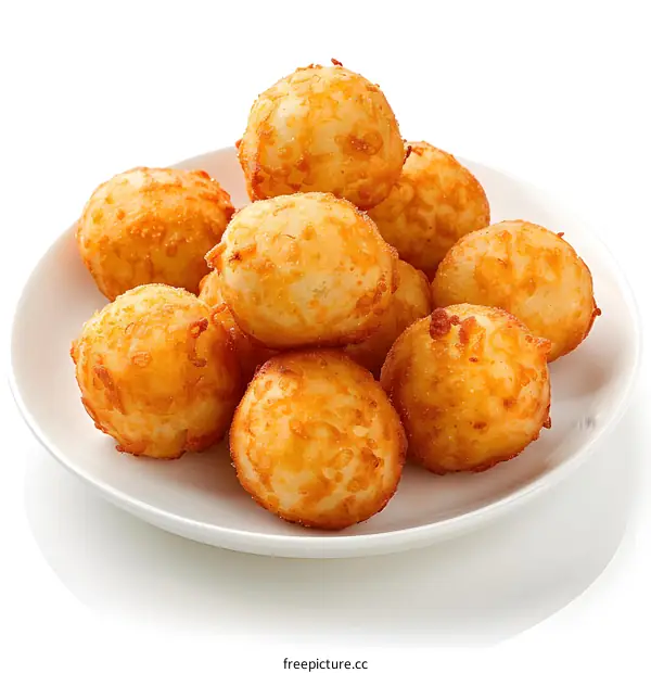 Fried potato balls