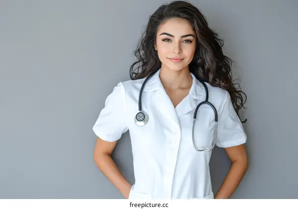 Confident Female Medical Professional
