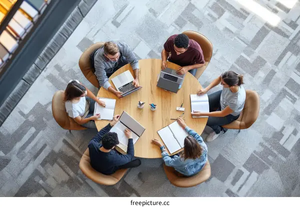 Diverse Group Collaboration in a Modern Library