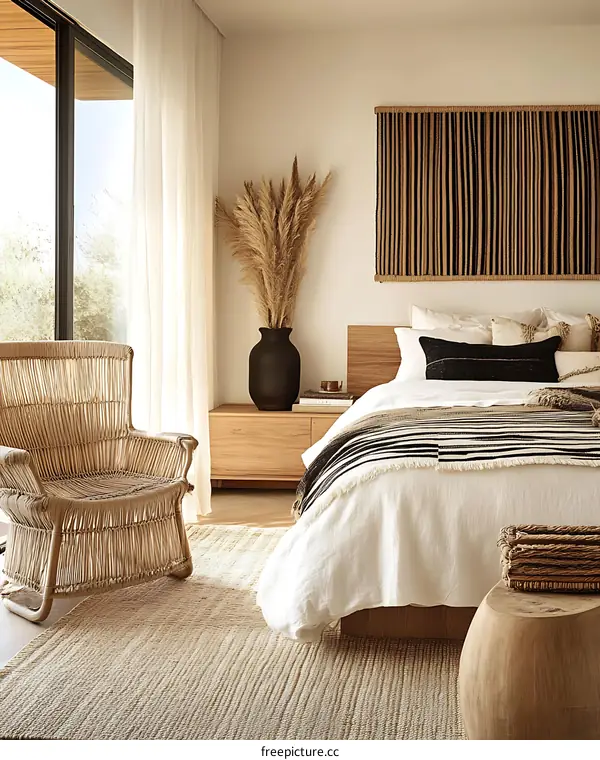 Modern Boho Bedroom Interior Design