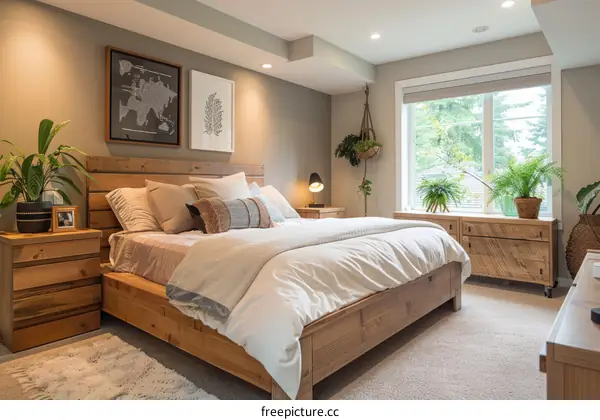 Modern Rustic Master Bedroom with Cozy & Inviting Design