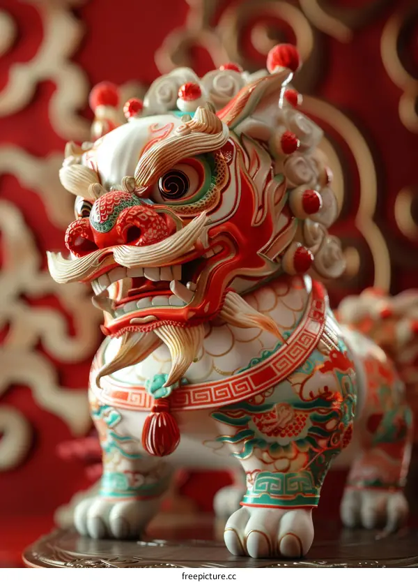 Jingtai Blue Porcelain Kirin