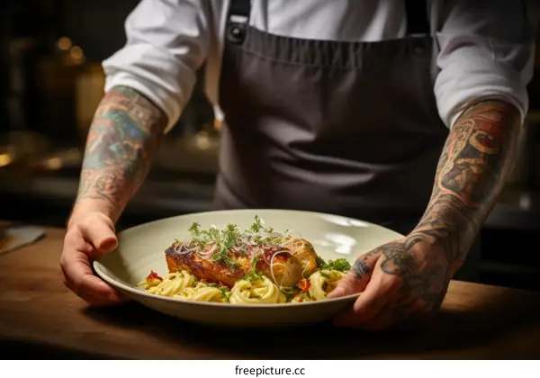 Tattoos and Tasty Food