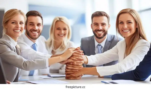 Teamwork Success Business People