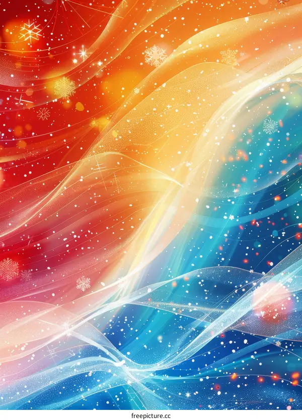 Merry Christmas and Happy New Year Background