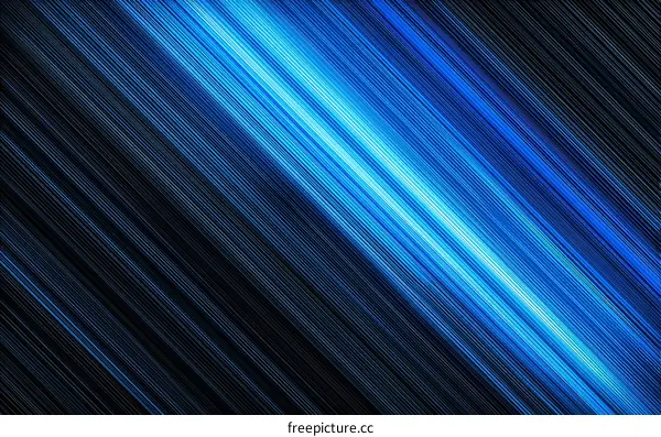Abstract Diagonal Blue Lines Background Design