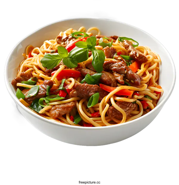 [Transparent Background PNG]Beef chow fun
