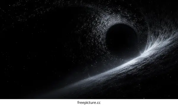 Black Hole Distortion of Space-Time
