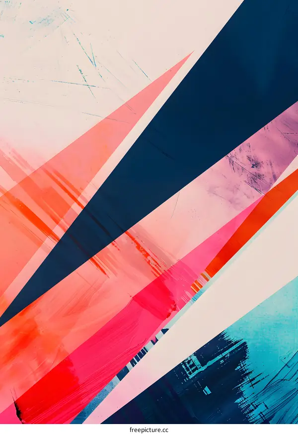 Abstract Colorful Geometric Background