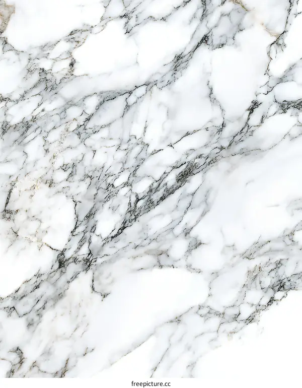 Elegant White Marble Texture Background Design