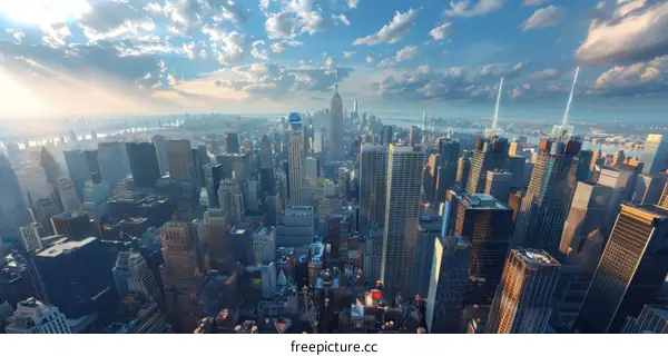 Empire State Building NYC Skyline