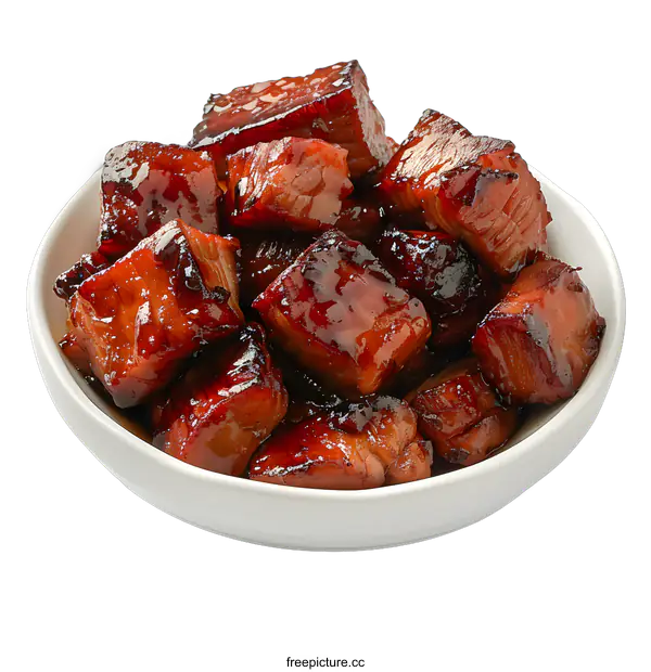 [Transparent Background PNG]Bowl of Teriyaki Chicken