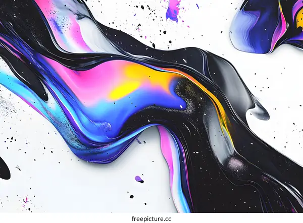Abstract  Fluid  Art  Background  Design