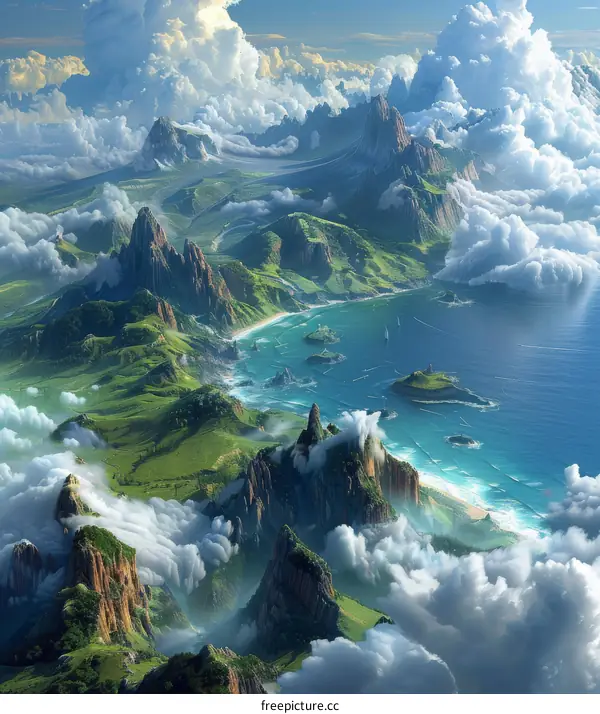 Divine Island Panorama