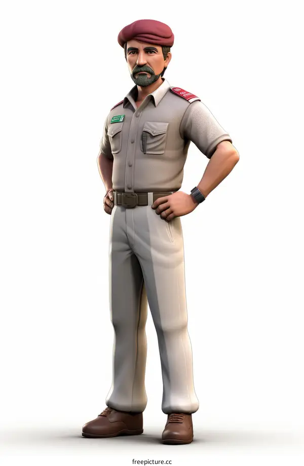 A Saudi Arabian Soldiery