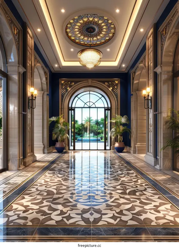 Luxury Hotel Lobby Interior Design