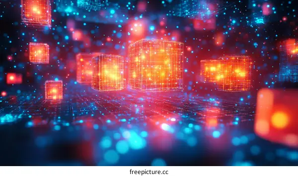 Abstract Digital Cubes in a Network