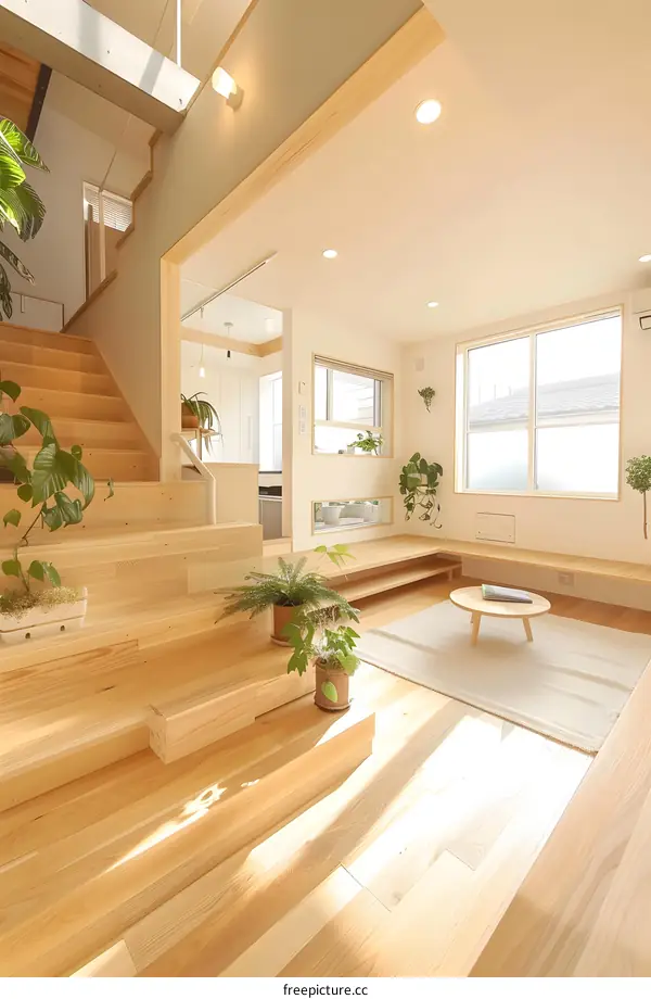 Modern Minimalist Open Concept House Interior Design