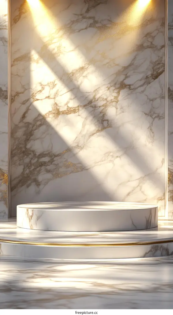 Luxury Marble Display Podium Showcase