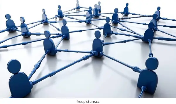 Global Network of People Interconnected