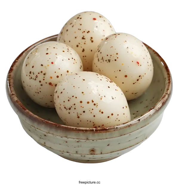 [Transparent Background PNG]eggs in a bowl