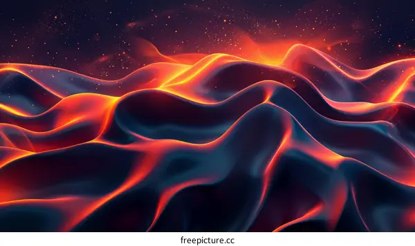 Lava Flow: Molten Rock and Volcanic Fury