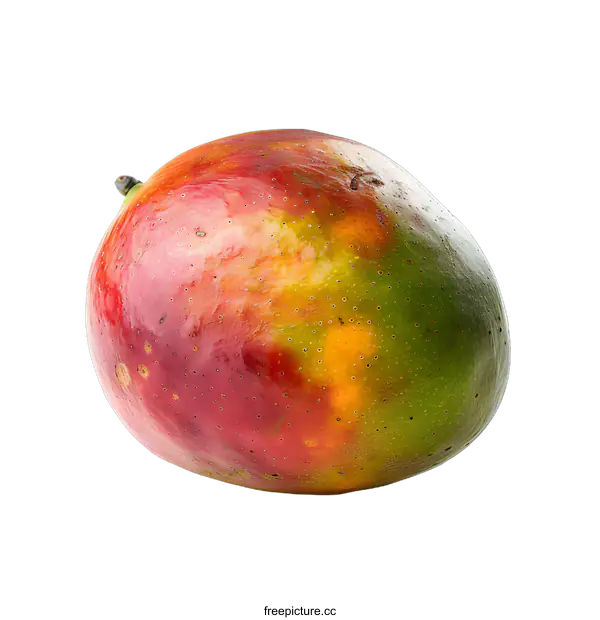 [Transparent Background PNG]Fresh ripe mango isolated on white