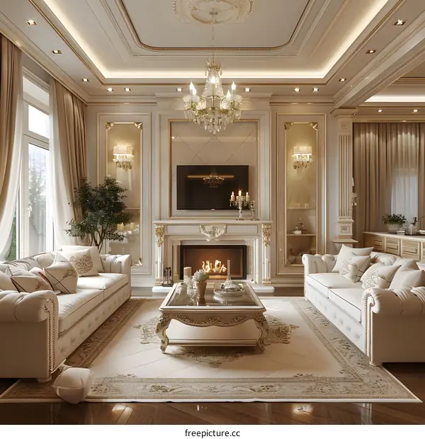 Luxurious living room