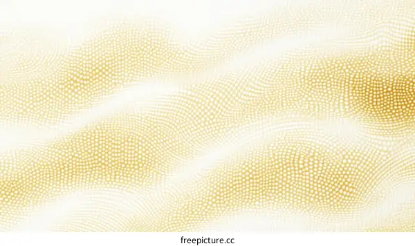 Abstract Gold Dotted Wave Background Design