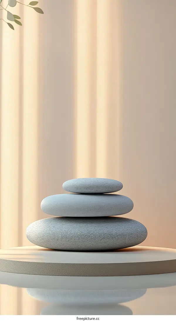 Zen Stones Meditation Still Life