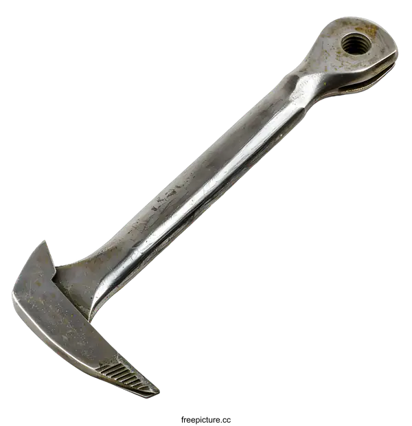 [Transparent Background PNG]Vintage Metal Hammer Tool