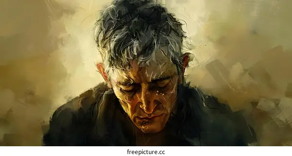 Portrait of a Weathered Man